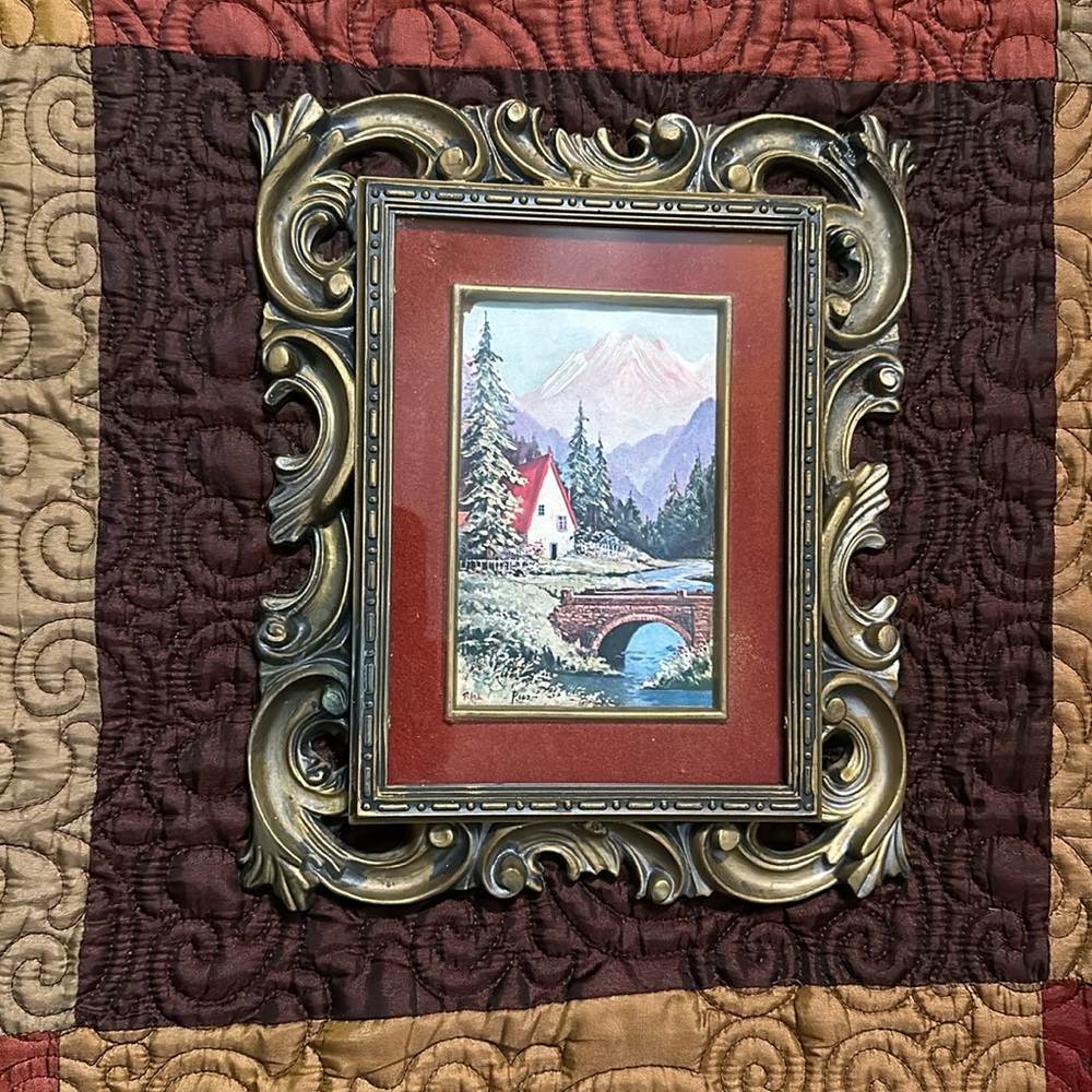 Vintage Norleans Victorian Framed Print